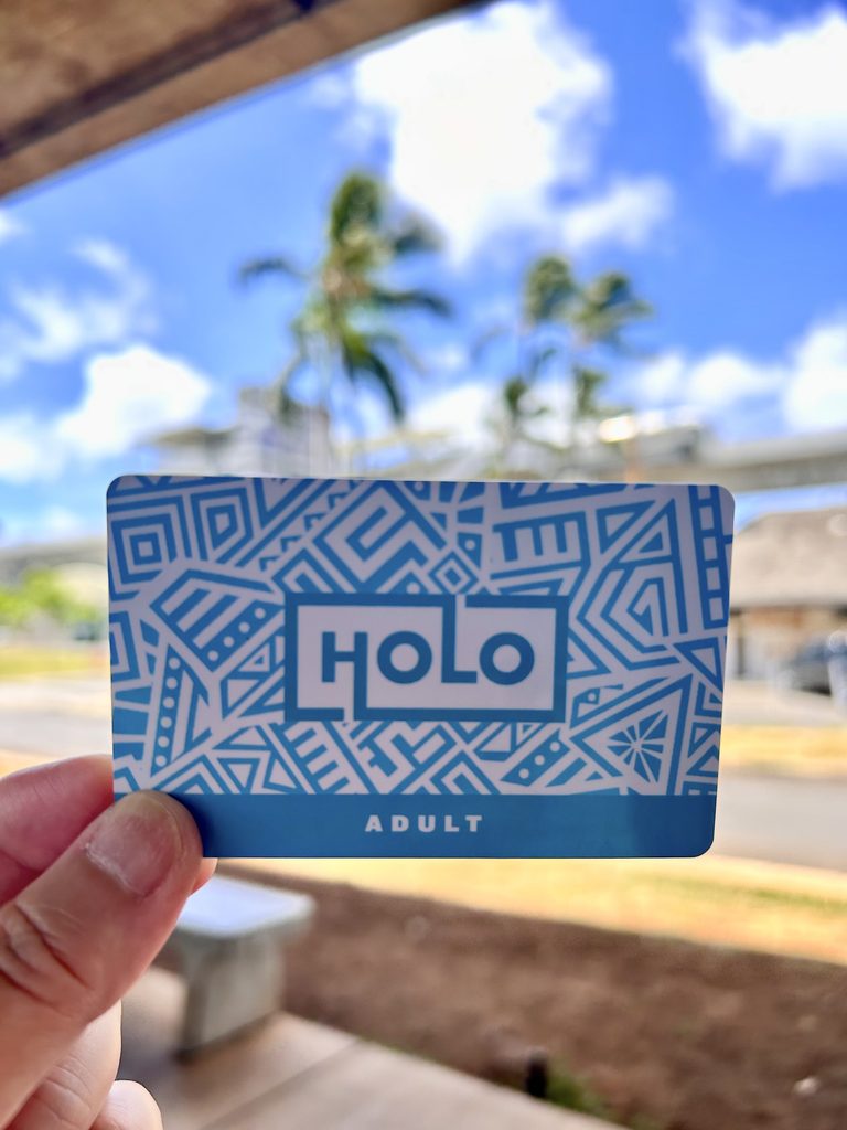現金で買った、HOLOカード